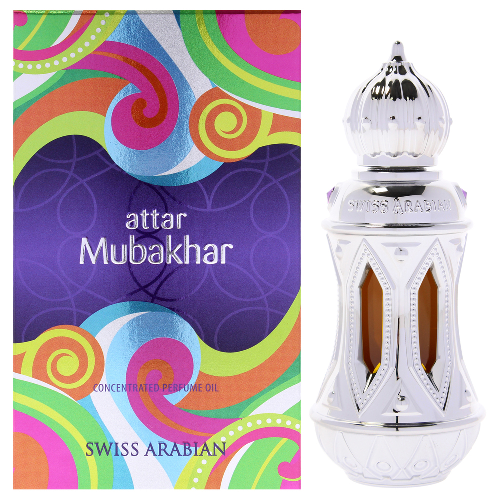Attar Mubakhar by Swiss Arabian for Unisex - 0.67 oz Parfum Oil